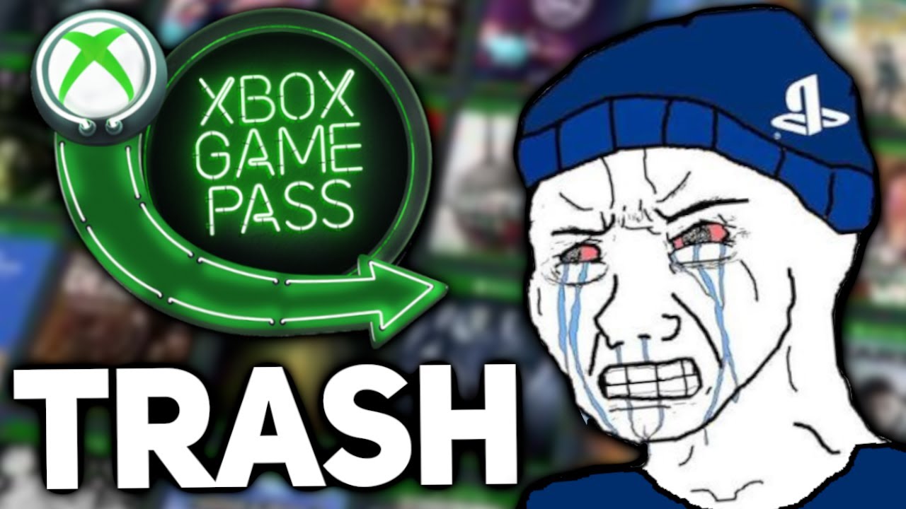Xbox GamePass Meme TRIGGERS PlayStation Fanboys. Microsoft Paying  Influencers To Promote GamePass?! 