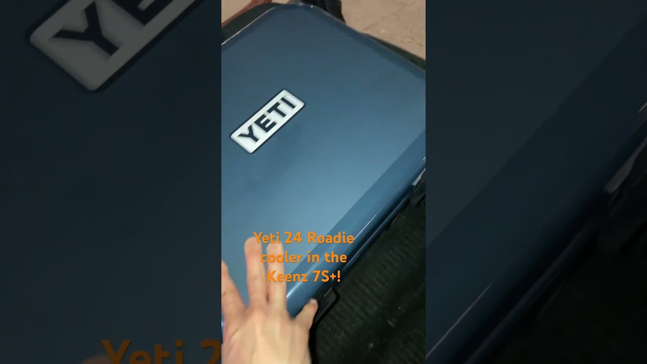 Yeti 24 Roadie Cooler On The Keenz 7S