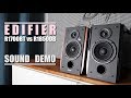 Edifier R1850DB vs Edifier R1700BT  ||  Sound Demo w/ Bass Test