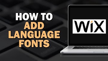 How To Add Language Fonts On Wix (Easiest Way)​​​​​​​