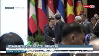 8 OKT 2024 - BTH- MESYUARAT MENTERI-MENTERI LUAR ASEAN BINA KOMUNITI ASEAN, HALA TUJU STRATEGIK