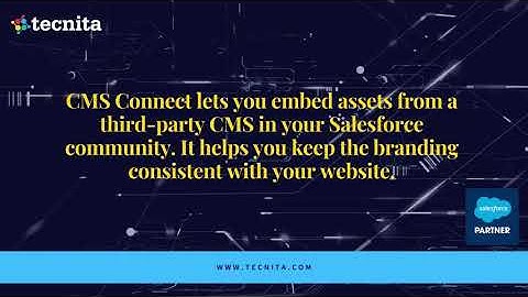 Salesforce CMS Connect for Communities