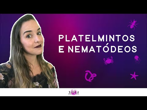 Vídeo: Diferença Entre Platelmintos E Nematoda