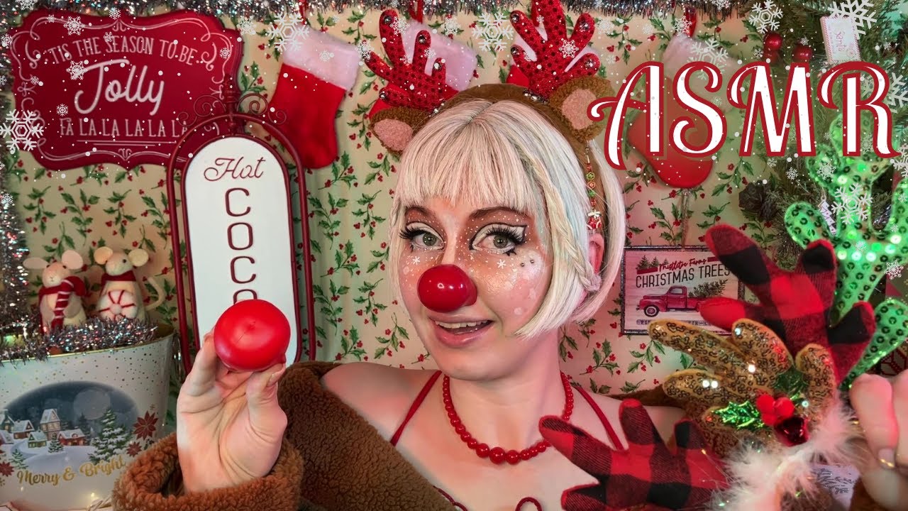 Friendly Reindeer Comforts YOU! 🦌 Soft Spoken ASMR for Cheer and or Sleep