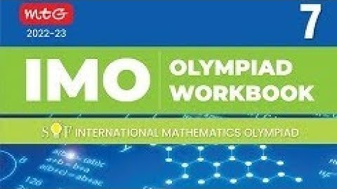 class 7th maths olympiad chapter 6 the triangle and its properties IMO 2022 part 1