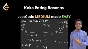 875. Koko Eating Bananas | LeetCode Daily Challenge | LeetCode POTD