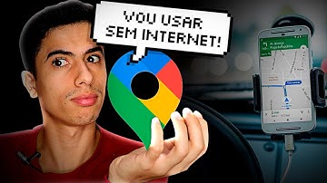 Como USAR O GOOGLE MAPS com celular Offline (SEM INTERNET)