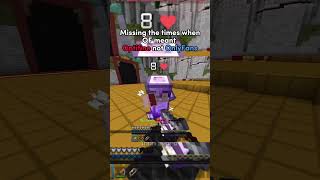 missing  the times when OF meant Optifine not OnlyFans Minecraft