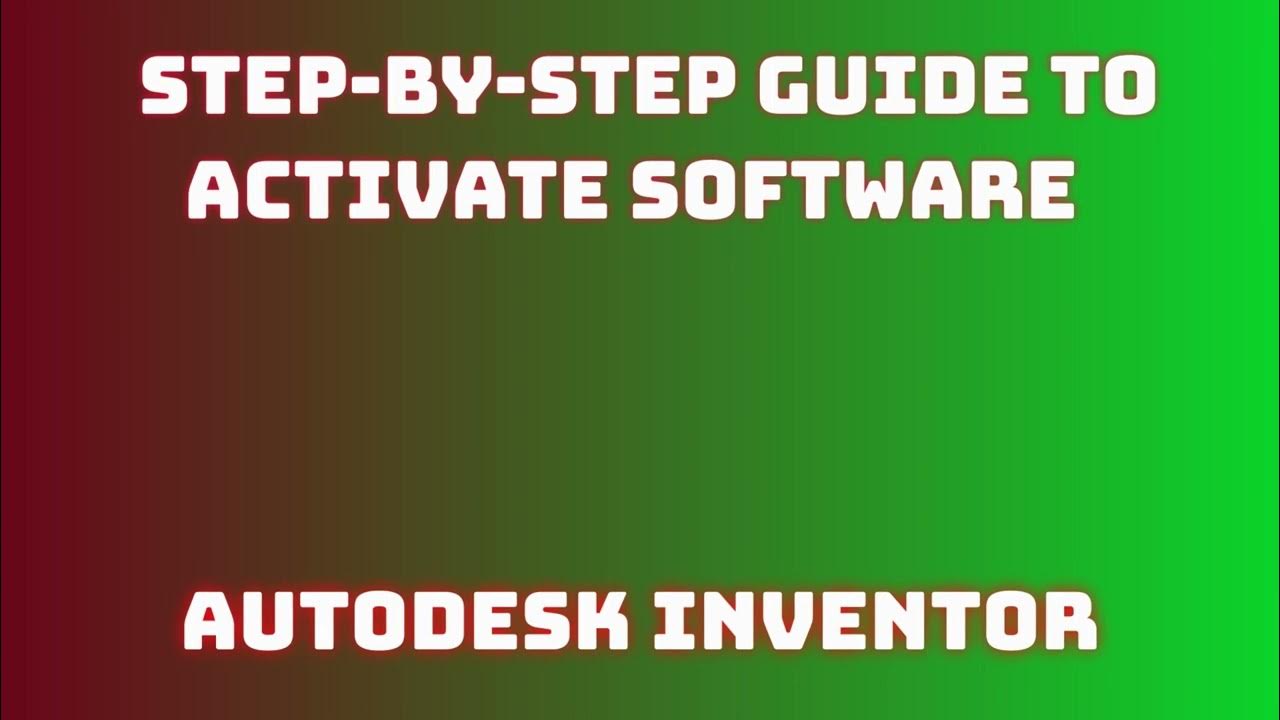 AUTODESK INVENTOR license How to install AUTODESK INVENTOR activated