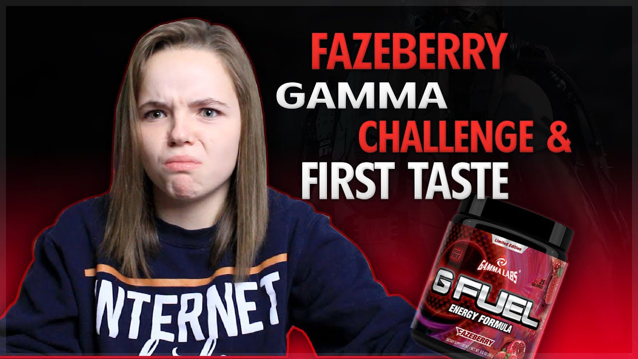 FaZeBerry First Taste + GAMMA CHALLENGE 2!!