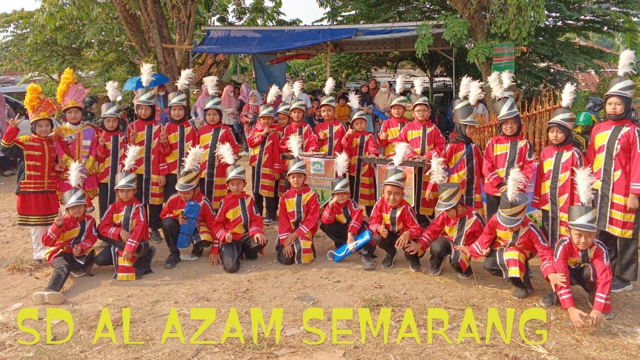 Juara II Lomba Drumband Tingkat Kota Semarang Bersama Dirga dan SD Al Azam