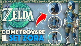 Come Ottenere L' Armatura Zora su Zelda Tears of the Kingdom ITA