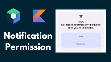 Notification Permission | Jetpack Compose | Code Along