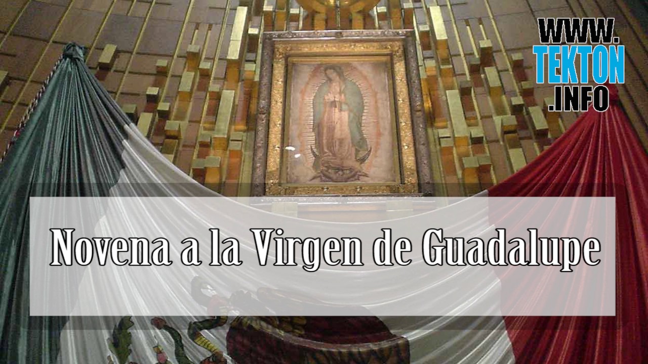 ⁣Día primero: Novena a la Virgen de Guadalupe. Día 1