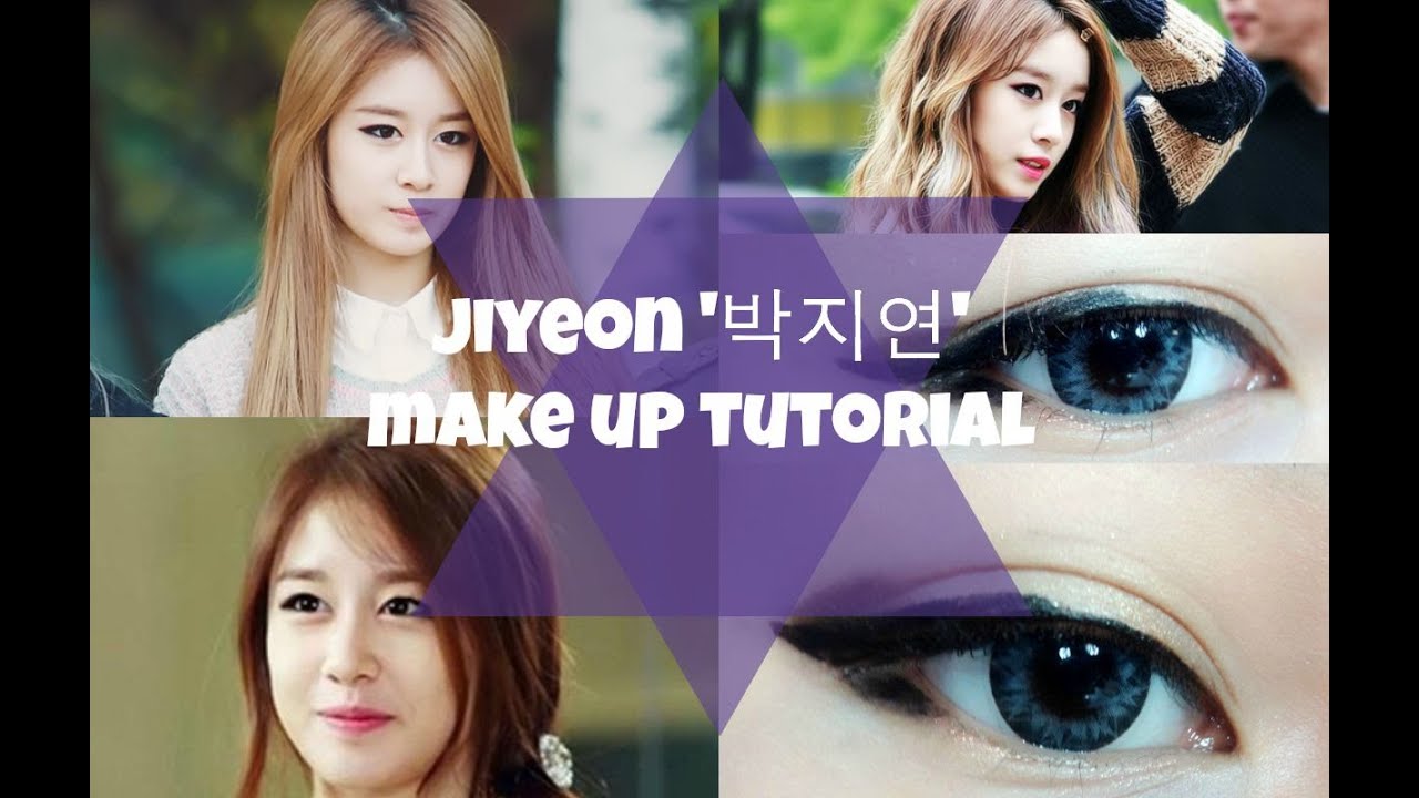Park Jiyeon Make Up Tutorial Fukidz ENG YouTube