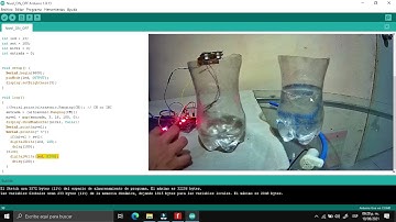 Sistema de control ON-OFF (Sistema de llenado de un tanque) Arduino