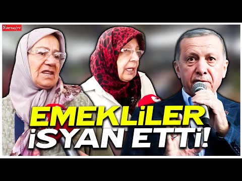 Emekliler pazarda pahalılığa isyan etti! - Sokak Röportajları