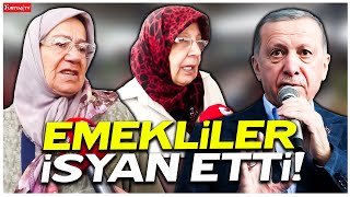 Emekliler pazarda pahalılığa isyan etti! - Sokak Röportajları