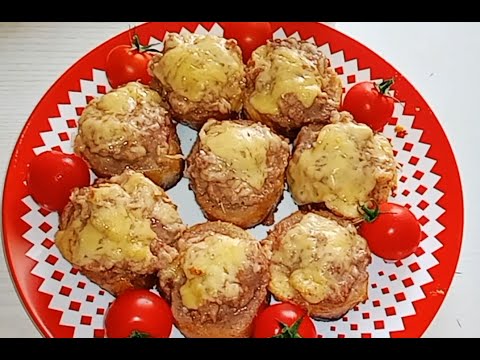 ЭТО ВКУСНЕЕ КОТЛЕТ - ФАРШИРОВАННЫЙ БАГЕТ. ЗАКУСКА, КОТОРЫЙ ВАС ПОКОРИТ