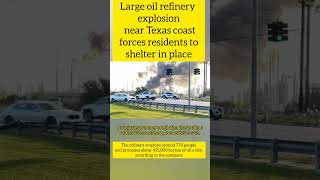 Massive Explosion at Valero Port Arthur Refinery Triggers Shelter-in-Place; Fire Now Extinguished