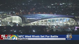 Stage Set For Epic Battle Between 49ers and Rams at SoFi Stadium