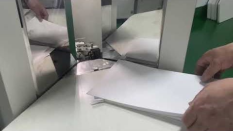Automatic Paper Counting Machine