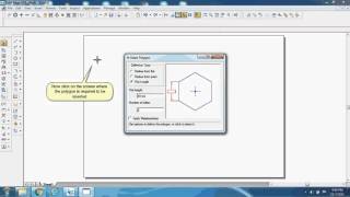 Lesson 6 - Construction of Polygon in Solid Edge using Macros