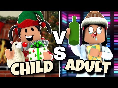 Roblox Bloxburg Child Vs Adult Christmas By Comfysunday - comfysunday roblox account