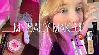 💄My daily makeup /  Мой ежедневный макияж🫶🏻 Как подобрать тон? Базовые продукты для макияжа💘