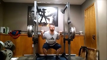 Starting Strength Squats - End of Linear Progression - 410x3