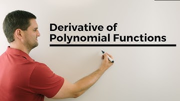 First Derivative of Polynomial Functions, f prime of x easy way