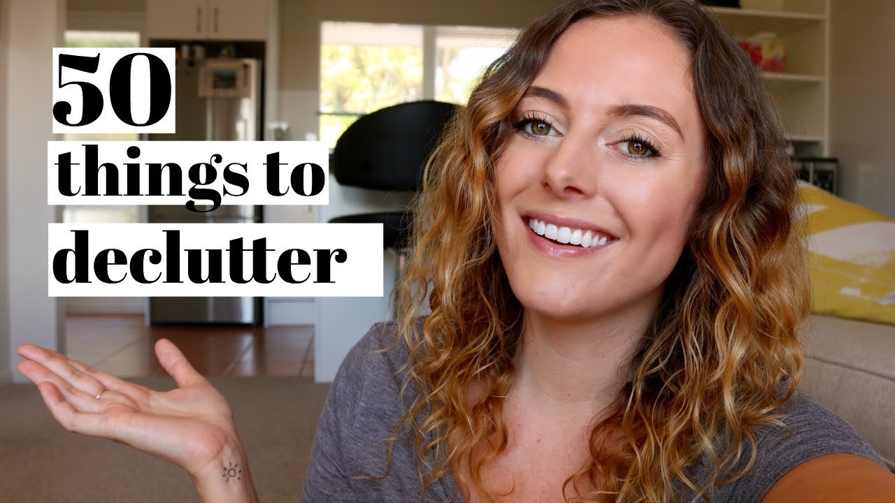 50 THINGS TO DECLUTTER BEFORE 2018 - YouTube