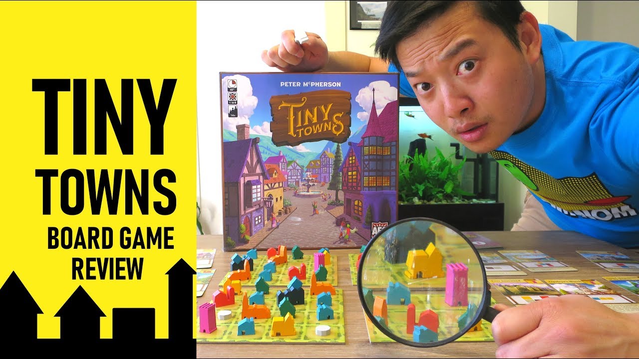 Tiny Towns Board Game Review & Runthrough How To Play YouTube