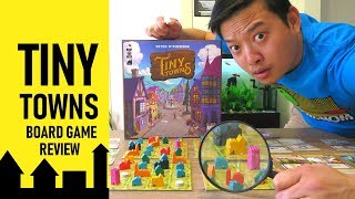 Tiny Towns Board Game Review & Runthrough | How To Play