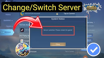 How To Change or Switch Server in Mobile Legends (100% Working (2025)