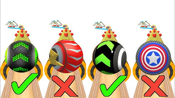 Rollance VS Going Balls VS Sky Rolling Ball 3D- Speedrun Gameplay Walkthrough 2025🔥| Android Games