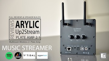 ARYLIC Up2Stream Amplifier Plate  - Review and Setup with 4Stream App