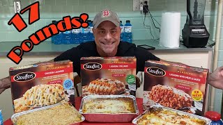 17 Pound Stouffer's Lasagna Feast Challenge