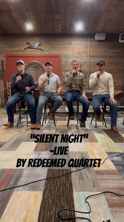 Silent Night | LIVE | A Redeemed Quartet Short | #christmas #quartet #christmasmusic