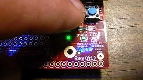 Hercules RM57L843 LaunchPad: Basic GIO test - Blink LEDs