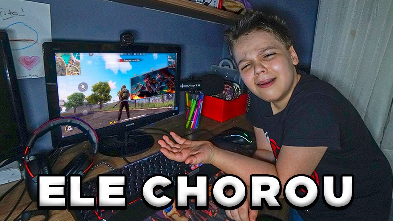 MEU IRMÃO VICIADO FICOU SEM seu PC GAMER por 1 MÊS