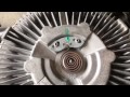 Adjusting temperature on viscous fan clutch