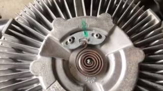 Adjusting temperature on viscous fan clutch