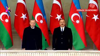 Anthems of Azerbaijan and Turkey - 2020 Azerbaijan-Armenian War Victory Parade