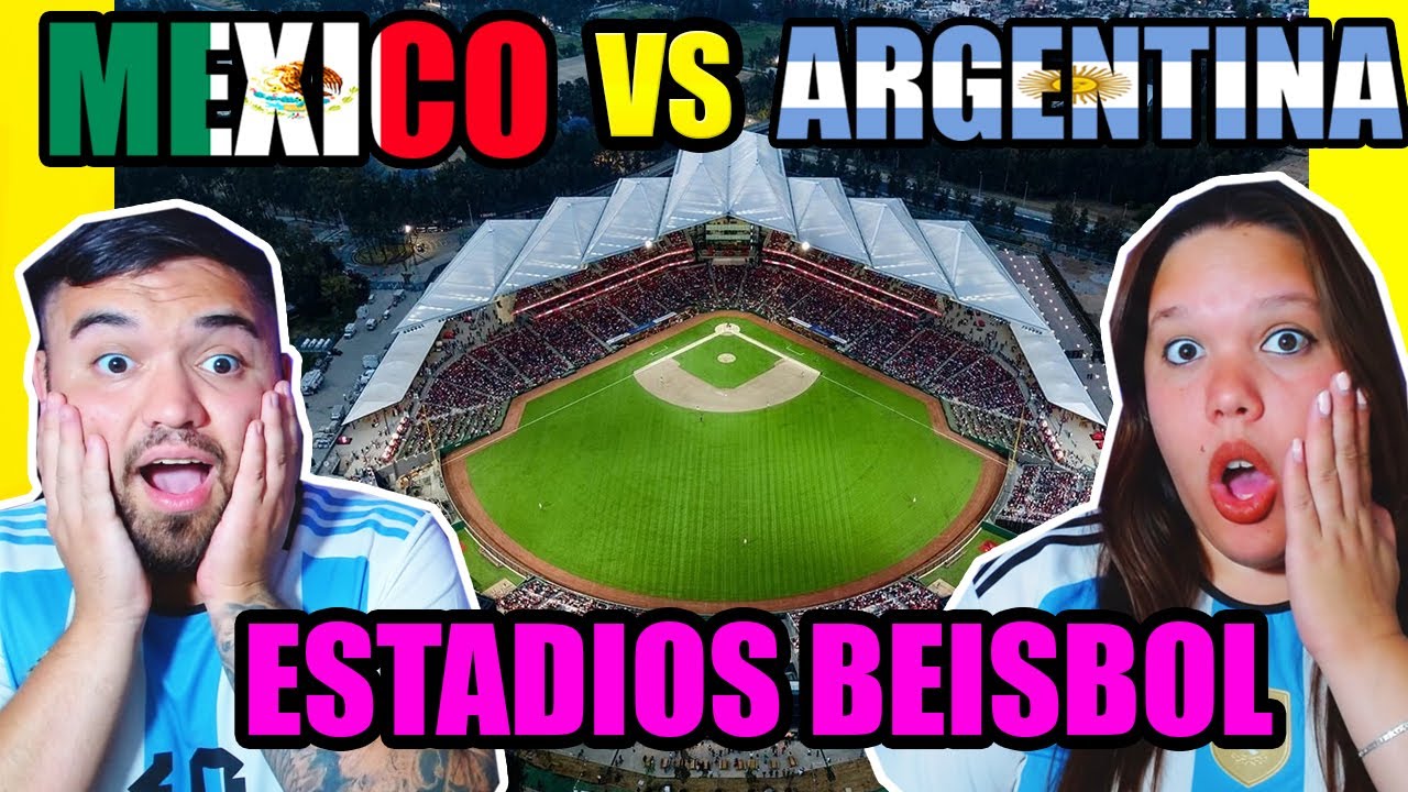 ESTADIOS DE BÉISBOL MÉXICO VS ESTADIOS DE BÉISBOL ARGENTINA!!! NO PUEDE SER!🤣