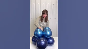 DIY Balloon Garland Quick Easy Party Decoration Tutorial 