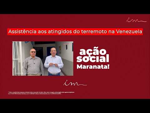 Ação Social - ASSISTÊNCIA À VENEZUELA - Igreja Cristã Maranata