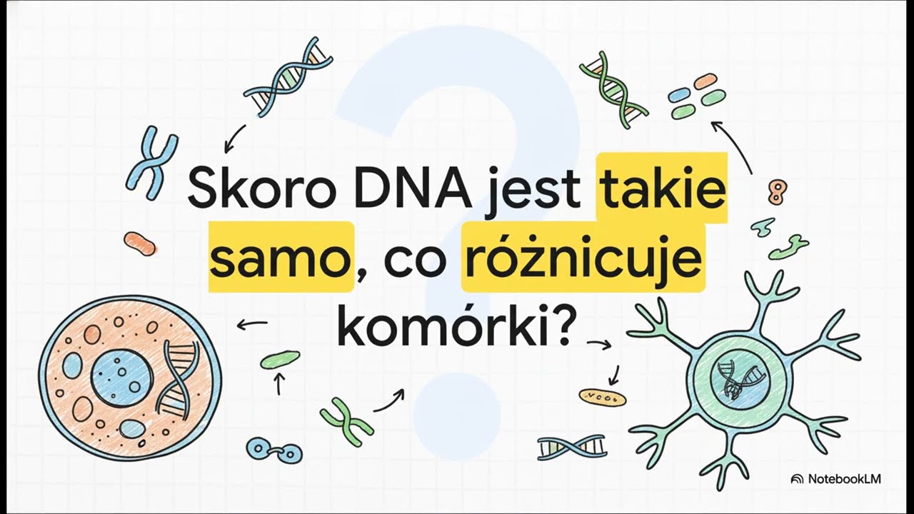 Jądro - centrum dowodzenia komórki 🧬