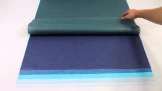 Comparison Of Blue Thai Unryu Mulberry Papers