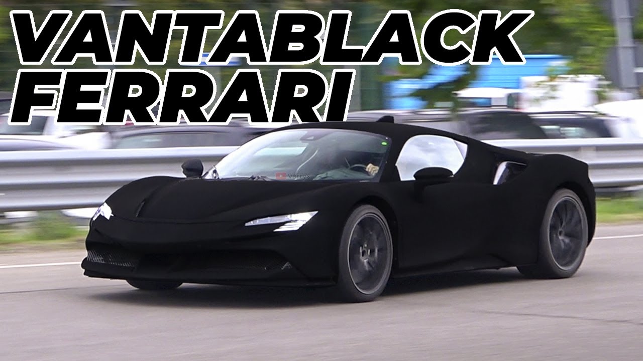 7 Vantablack And Musuo Black Cars: Embrace The Dark Side